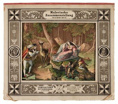 Lot 497 - Scenic pastime game. Fairy Tales, Pictures for Grouping (Tales)