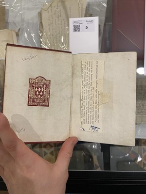 Lot 5 - Cicero (Marcus Tullius). Rhetorica Nova, Italy, 1st November 1491, manuscript on vellum