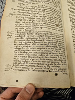Lot 313 - Hobbes (Thomas). Leviathan, 1st edition, 1st issue, 1651, attractive copy