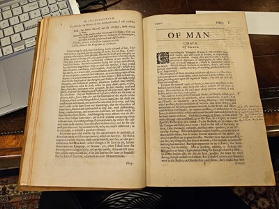 Lot 313 - Hobbes (Thomas). Leviathan, 1st edition, 1st issue, 1651, attractive copy