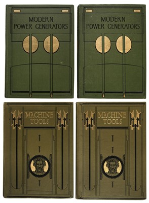 Lot 399 - Talwin Morris Bindings. Modern Power Generators, Steam Electric..., 1908..., and others