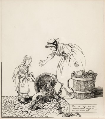 Lot 546 - Appleton (Honor Charlotte, 1879-1951). The Basket Woman, circa 1930