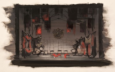 Lot 124 - Attributed to Kenneth Rowell (1920-1999). Set Design, mid-20th century