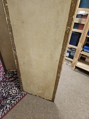 Lot 108 - Screen. A large wooden room divider, late 18th century