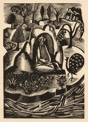 Lot 398 - Nash (Paul, 1889-1946). The Two Angels, Heaven, and Boredom..., 1927