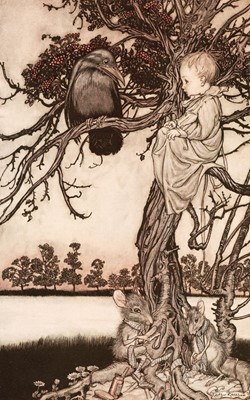 Lot 569 - Rackham (Arthur, 1867-1939). Peter Pan, large colour photo reproduction illustrations