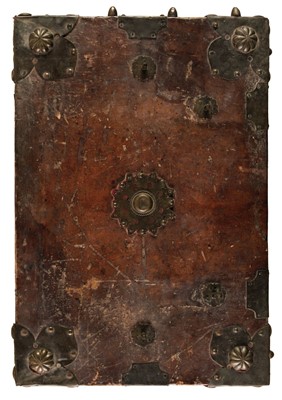 Lot 34 - Breviary.  An impressive large folio manuscript Breviary, Italian, mid 17th-century