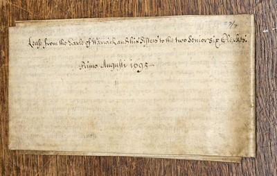Lot 30 - Essex Deeds. A group of approximately 40 mostly vellum deeds relating to Essex, 17th century