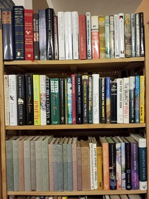 Lot 215 - Modern Fiction. A large collection of modern & 1st edition fiction, some signed
