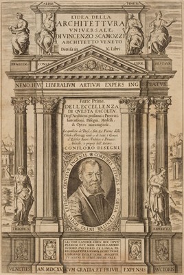 Lot 364 - Scamozzi (Vincenzo). L'Idea della Architettura Universale, 1st edition, 1615