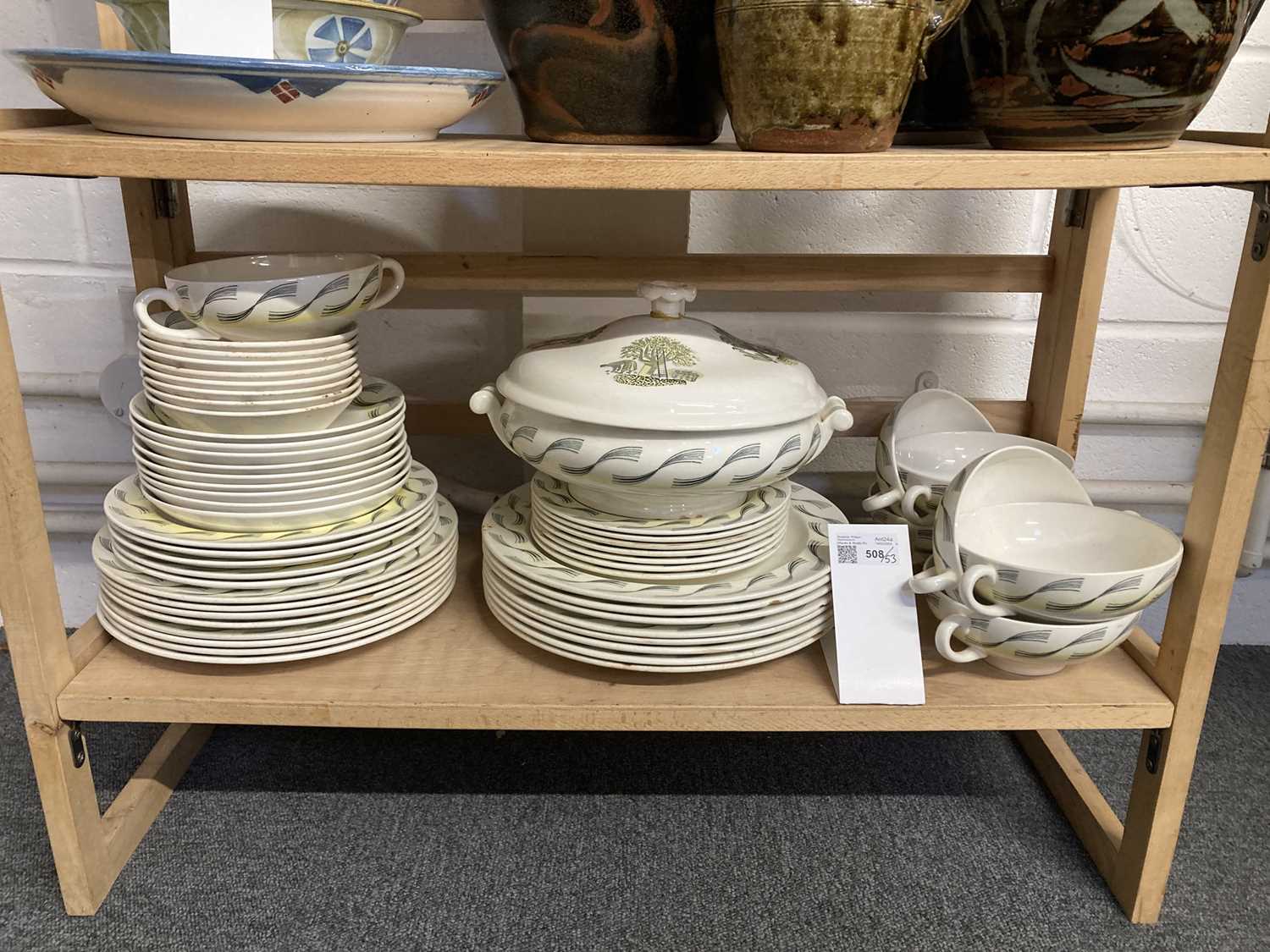 Lot 508 - Wedgwood. Eric Ravilious part dinner service circa 1950