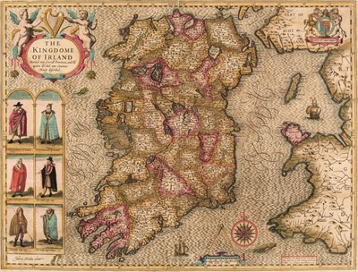 Lot 71 - Ireland. Speed (John), The Kingdome of Ireland and the four Provinces [1616]