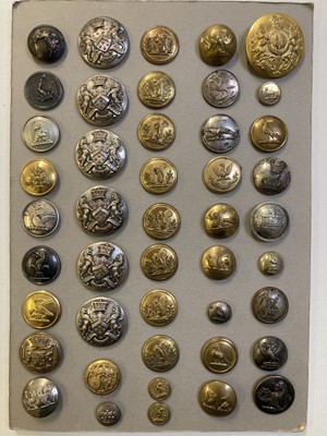 Lot 661 - Livery Buttons. A collection of 224 livery buttons, 19th century and later