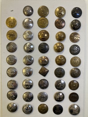 Lot 661 - Livery Buttons. A collection of 224 livery buttons, 19th century and later