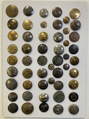 Lot 661 - Livery Buttons. A collection of 224 livery buttons, 19th century and later