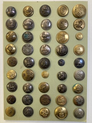 Lot 661 - Livery Buttons. A collection of 224 livery buttons, 19th century and later