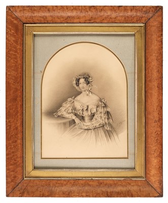 Lot 191 - Notz (Johannes, 1802-1862). Lady Jane Peel, 1838