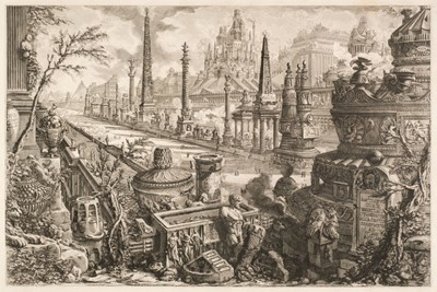 Lot 75 - Piranesi (Giovanni Battista, 1720-1778). Frontispiece to Le Antichità Romane III, 1756