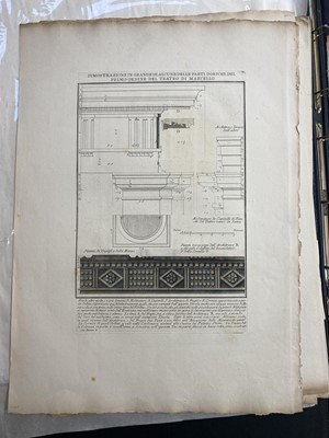 Lot 85 - Piranesi (Giovanni Battista, 1720-1778). Uno de’Frammenti dell’antica pianta di Roma..., 1756
