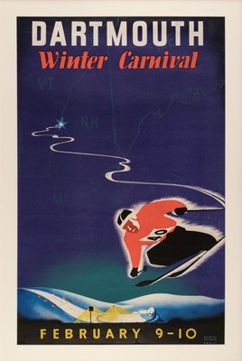 Lot 182 - Scotford Junior (John Ryland, 1916-2000). Dartmouth Winter Carnival, 1940