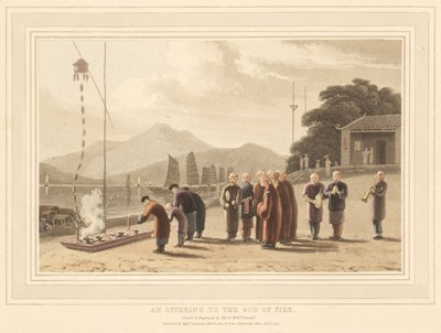 Lot 10 - Daniell (Thomas and William). A Picturesque Voyage to India by the way of China, 1810