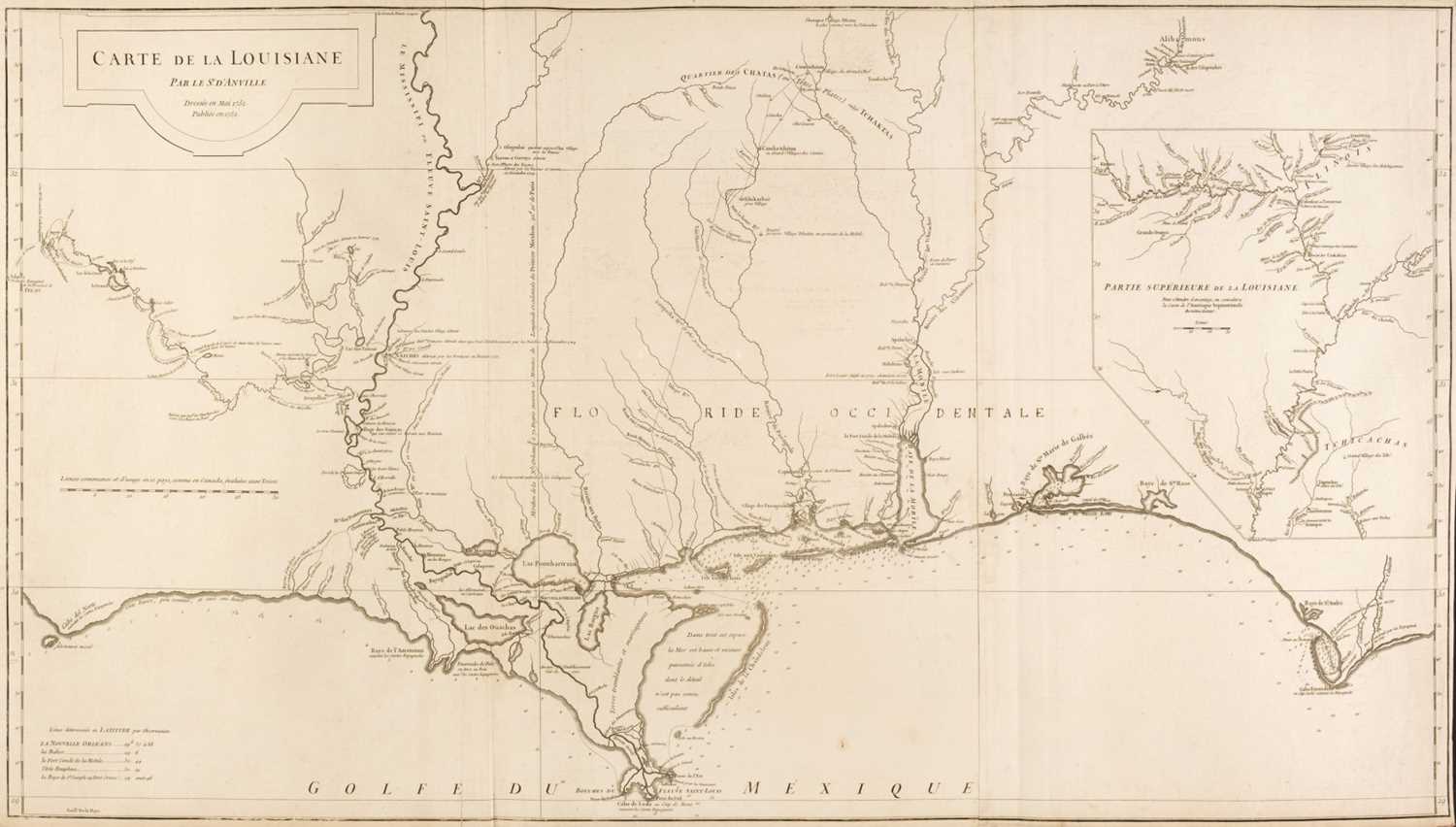 Lot 35 - Composite World Atlas. D'Anville (Jean Baptiste), circa 1743-64