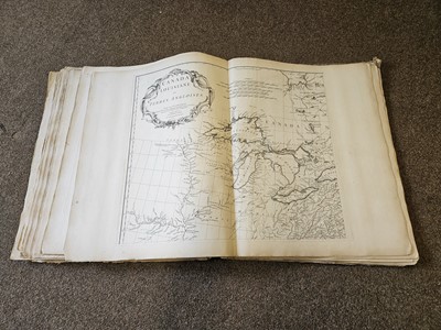 Lot 35 - Composite World Atlas. D'Anville (Jean Baptiste), circa 1743-64