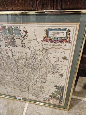 Lot 60 - Hampshire & Berkshire. Jansson (Jan), Hantoniae comitatus cum Bercheria, Amsterdam, circa 1648