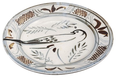 Lot 525 - Cardew (Seth, 1934-2016) at Wenford Bridge. A stoneware plate