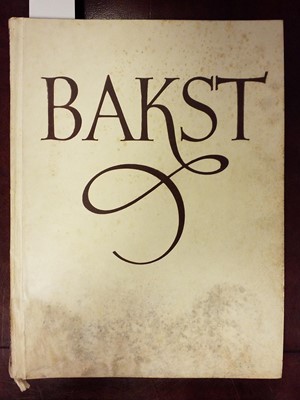 Lot 24 - Levinson (Andre). Bakst. The Story of the Artist's Life, London: The Bayard Press, 1923