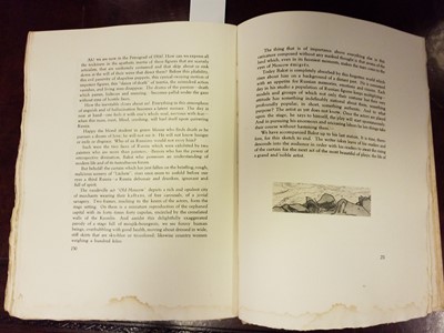 Lot 24 - Levinson (Andre). Bakst. The Story of the Artist's Life, London: The Bayard Press, 1923