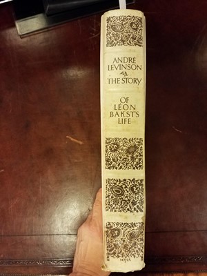 Lot 24 - Levinson (Andre). Bakst. The Story of the Artist's Life, London: The Bayard Press, 1923