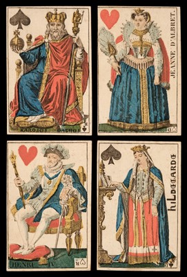 Lot 543 - French playing cards. Cartes Royales, 2nd edition, Paris: Widow Dambrin, 1817