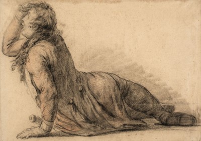 Lot 43 - Legrand de Lerant (Pierre-Nicolas, 1758-1829). Study for a soldier...