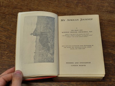 Lot 9 - Churchill (Winston S.) My African Journey, 1st edition, 1908