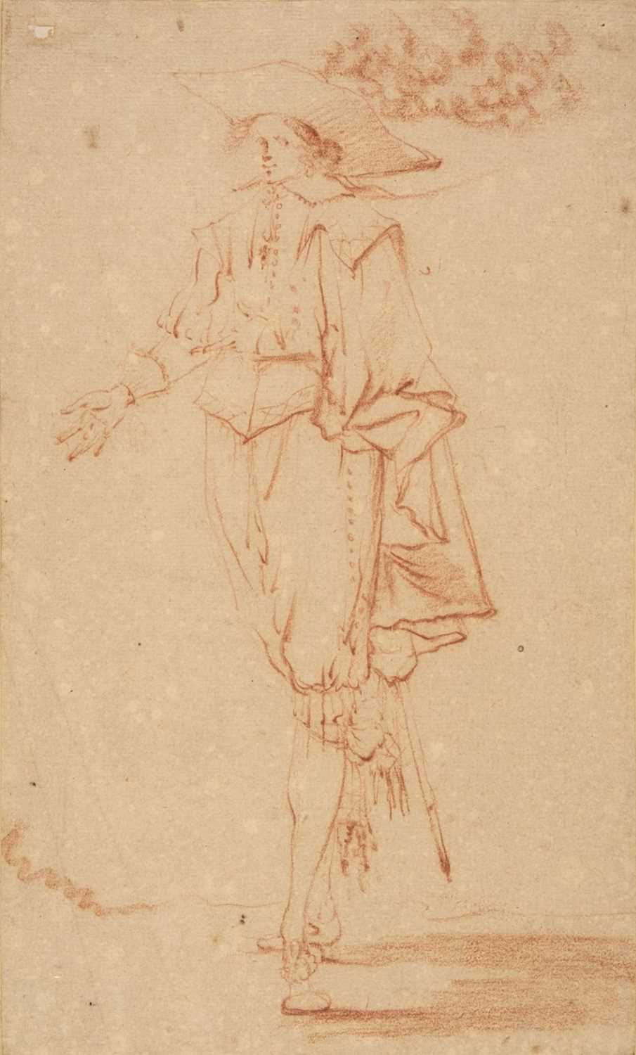 Lot 37 - Filippo Napoletano (Teodoro Filippo Liagno, 1589-1629). Young Cavalier, full-length