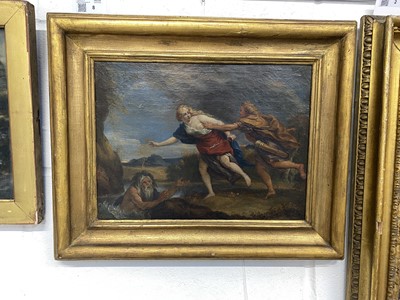 Lot 8 - French School. Apollo and Daphne, late 17th or early 18th century, oil