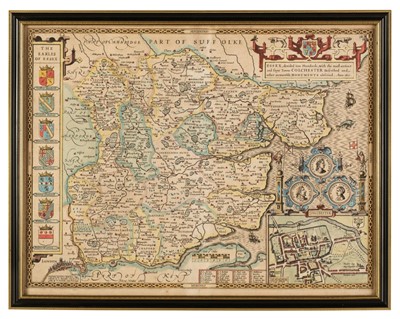 Lot 51 - Essex. Speed (John),  Essex devided into Hundreds..., 1st edition, 1611