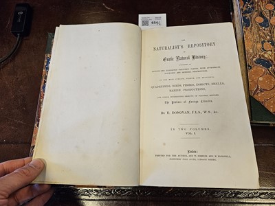 Lot 654 - Donovan (Edward). The Naturalist's Repository or Miscellany of Exotic Natural History