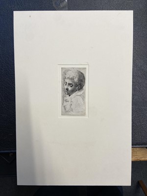 Lot 64 - Hollar (Wenceslaus, 1607-1677). Three Heads, 1645, etching on laid paper