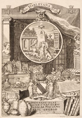 Lot 358 - Harley (Edward). Catalogue of the Collection of.. Edward Earl of Oxford deceas'd, 1742