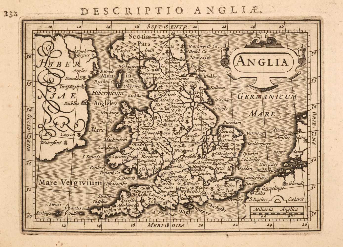 Lot 17 - Bertius (Petrus). 13 maps of the British Isles, 1616-37