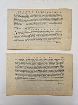 Lot 17 - Bertius (Petrus). 13 maps of the British Isles, 1616-37