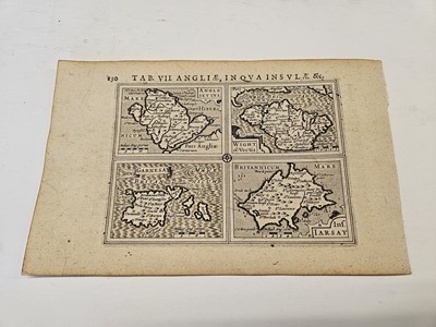Lot 17 - Bertius (Petrus). 13 maps of the British Isles, 1616-37