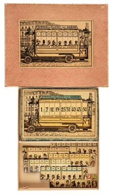 Lot 488 - French Board Game. Loto Bus, Paris: Saussine, circa 1910