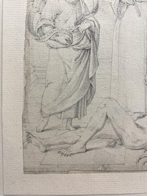 Lot 44 - Fuhrich (Joseph, 1800-1876). Saint Nicholas of Tolentino, pencil, and another similar