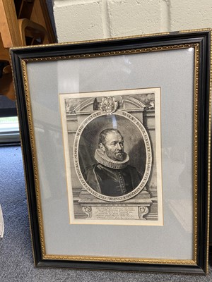 Lot 69 - Beckett (Isaac, 1653-1719). Sir Peter Lely, circa 1684-88, and other 17th century engraved portraits