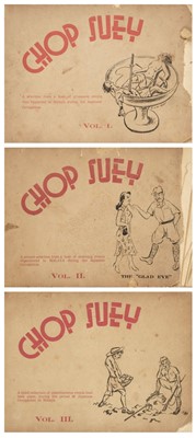 Lot 12 - Kang (Liu). Chop Suey, 3 volumes, Singapore: Eastern Art Co., 1946