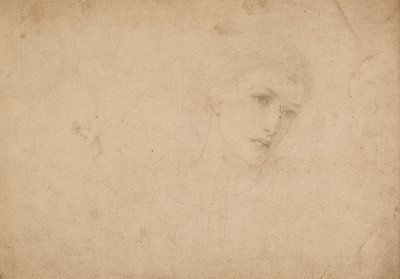 Lot 94 - Strudwick (John Melhuish, 1800-1862). Three studies of female figures, pencil on wove paper