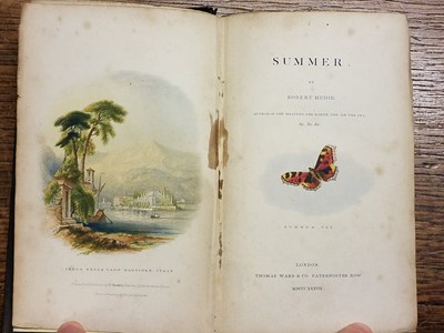 Lot 291 - Mudie [Robert]. Spring [Summer, Autumn, Winter); or, the Causes ... of Nature, 4 vols., [1837]